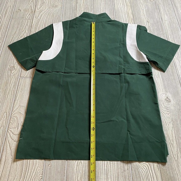 Nike Football Coach 1/4 Zip Pullover SS Wind Shirt Mens M Green DJ5113-341 New - Picture 13 of 14